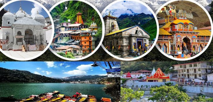 Chardham Yatra from Delhi with Nainital & Neem Karoli